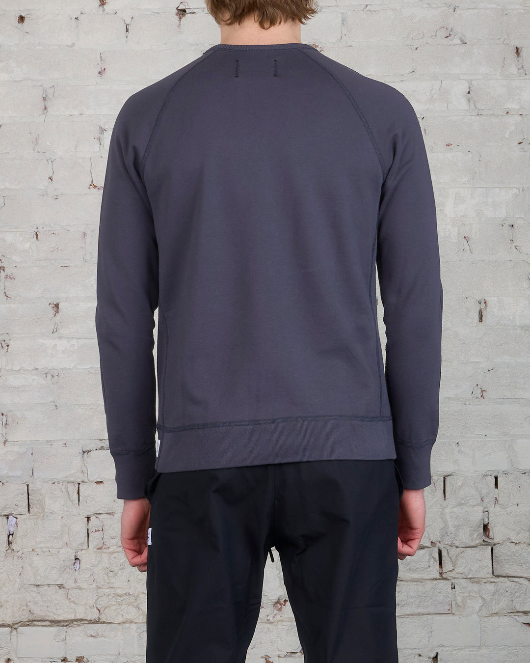 Reigning Champ Midweight Terry Crewneck Midnight