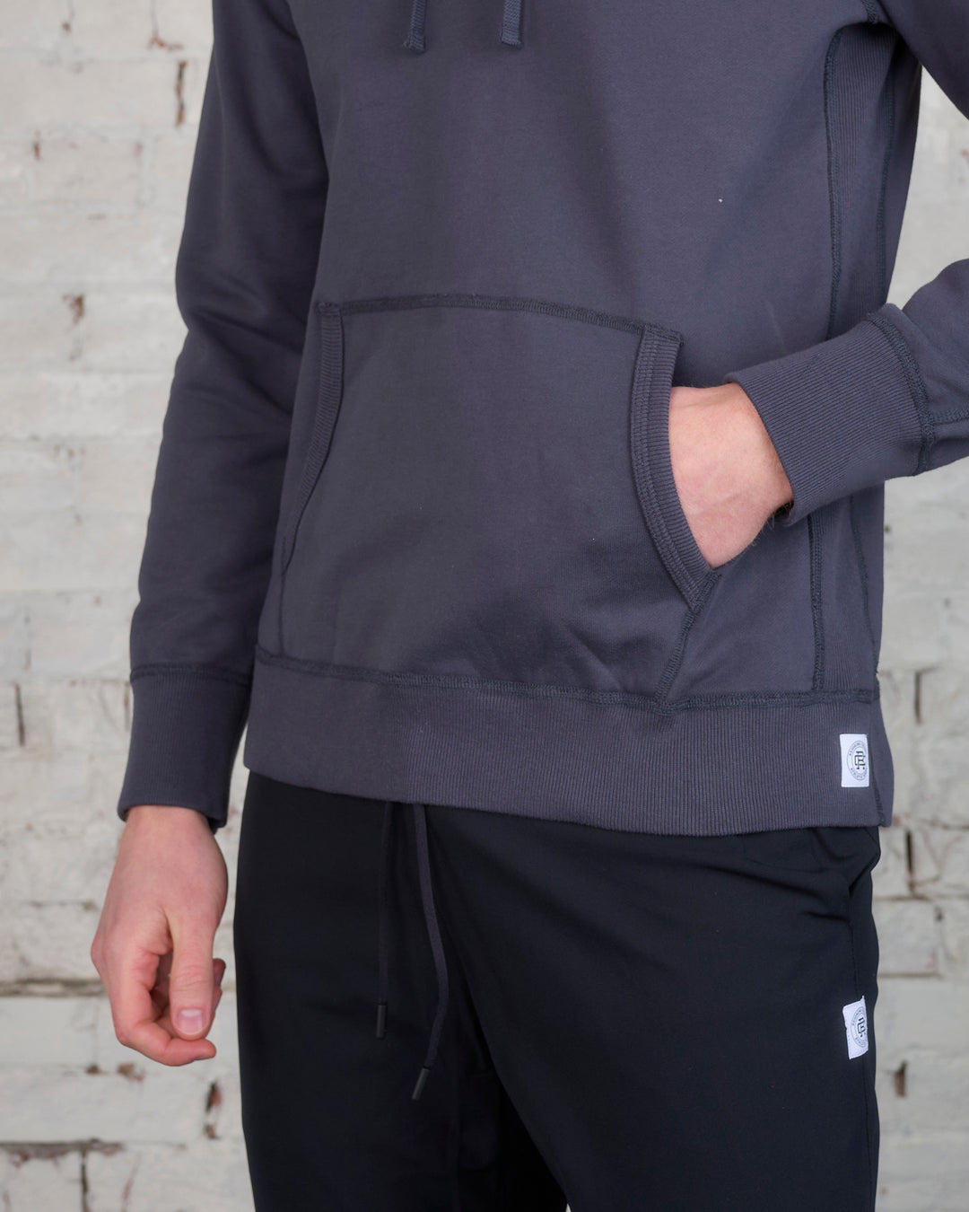 Reigning Champ Midweight Terry Hooded Sweatshirt Midnight
