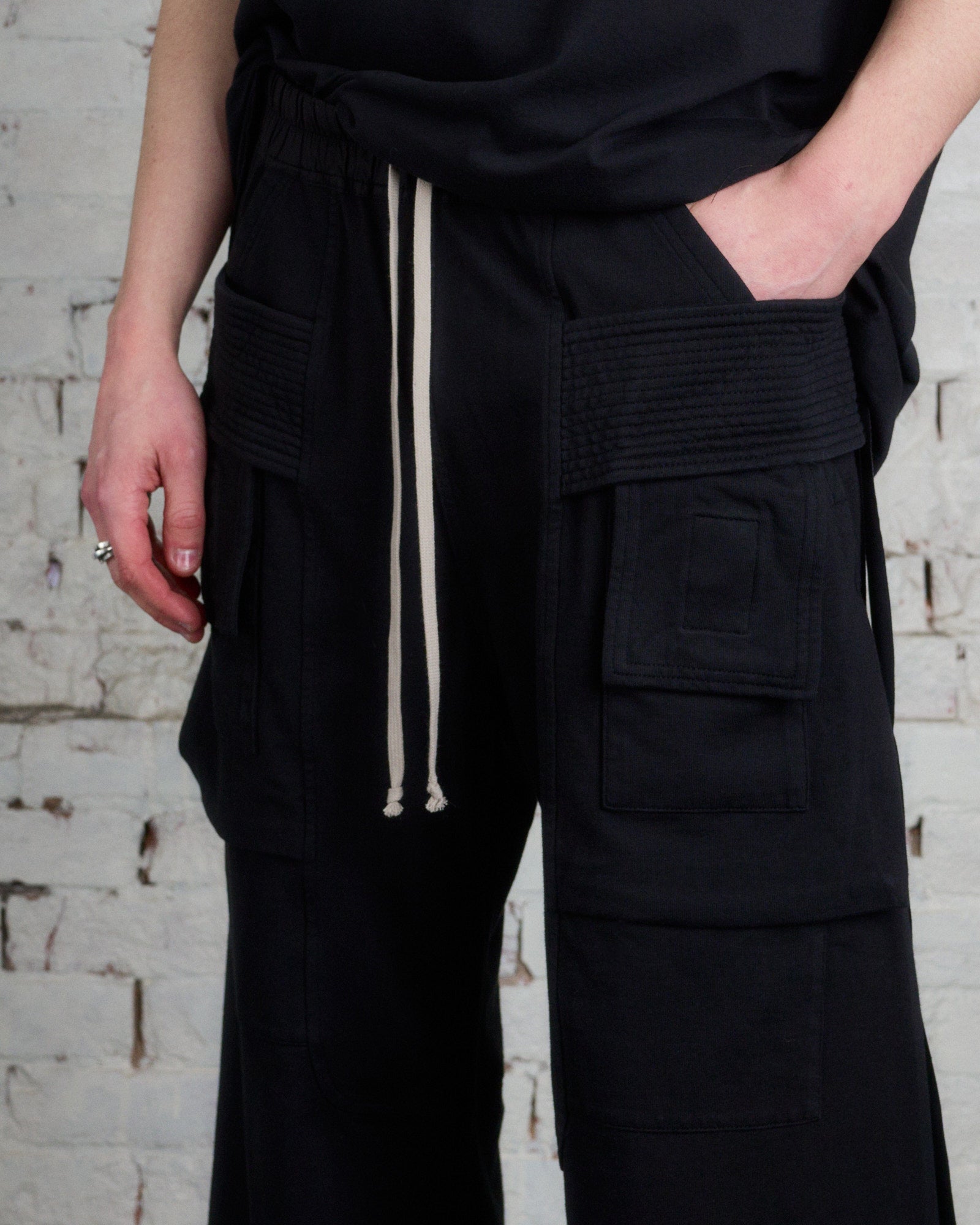 RICK OWENS DRKSHDW CREATCH CARGO RIG XS - ワークパンツ