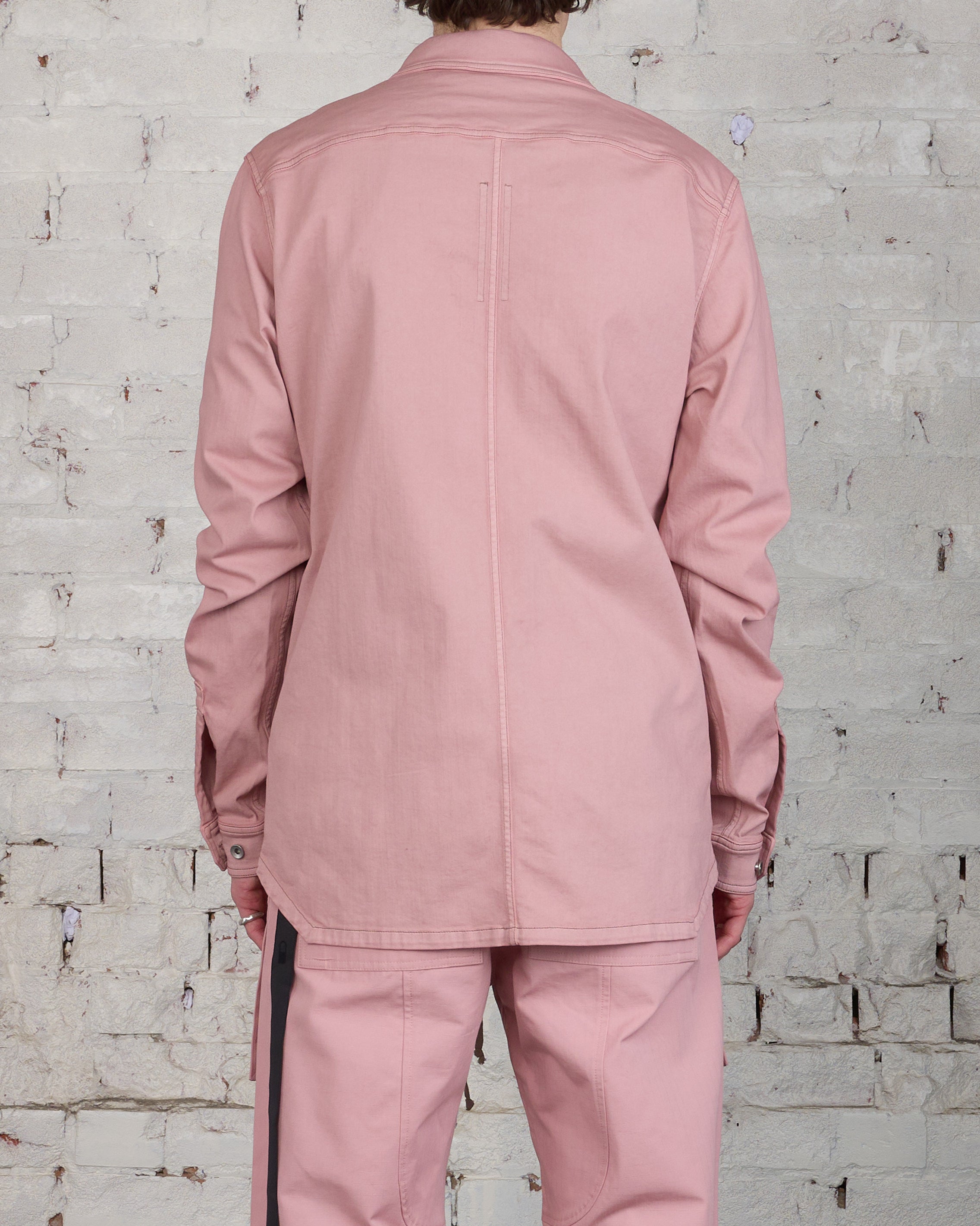 Rick Owens DRKSHDW Outershirt SDO Faded Pink – LESS 17