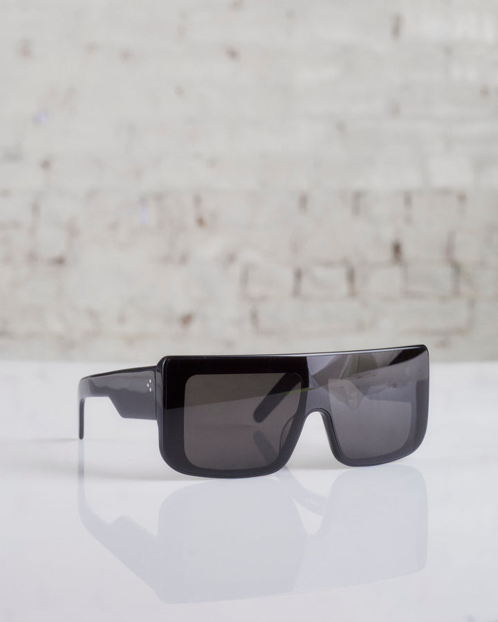 Rick Owens Documenta Sunglasses Black / Black