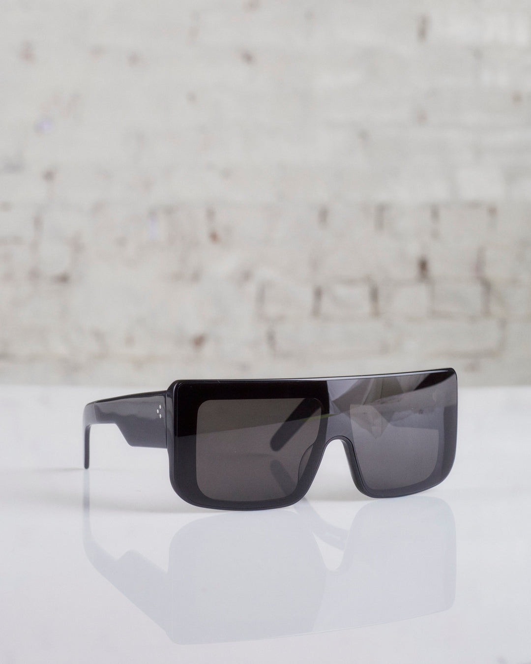Rick Owens Documenta Sunglasses Black / Black