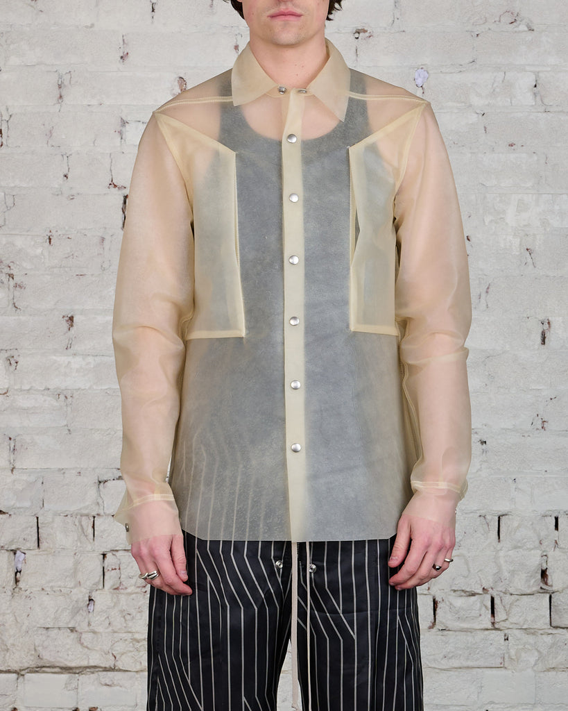 rick owens fogpocket outershirts natural