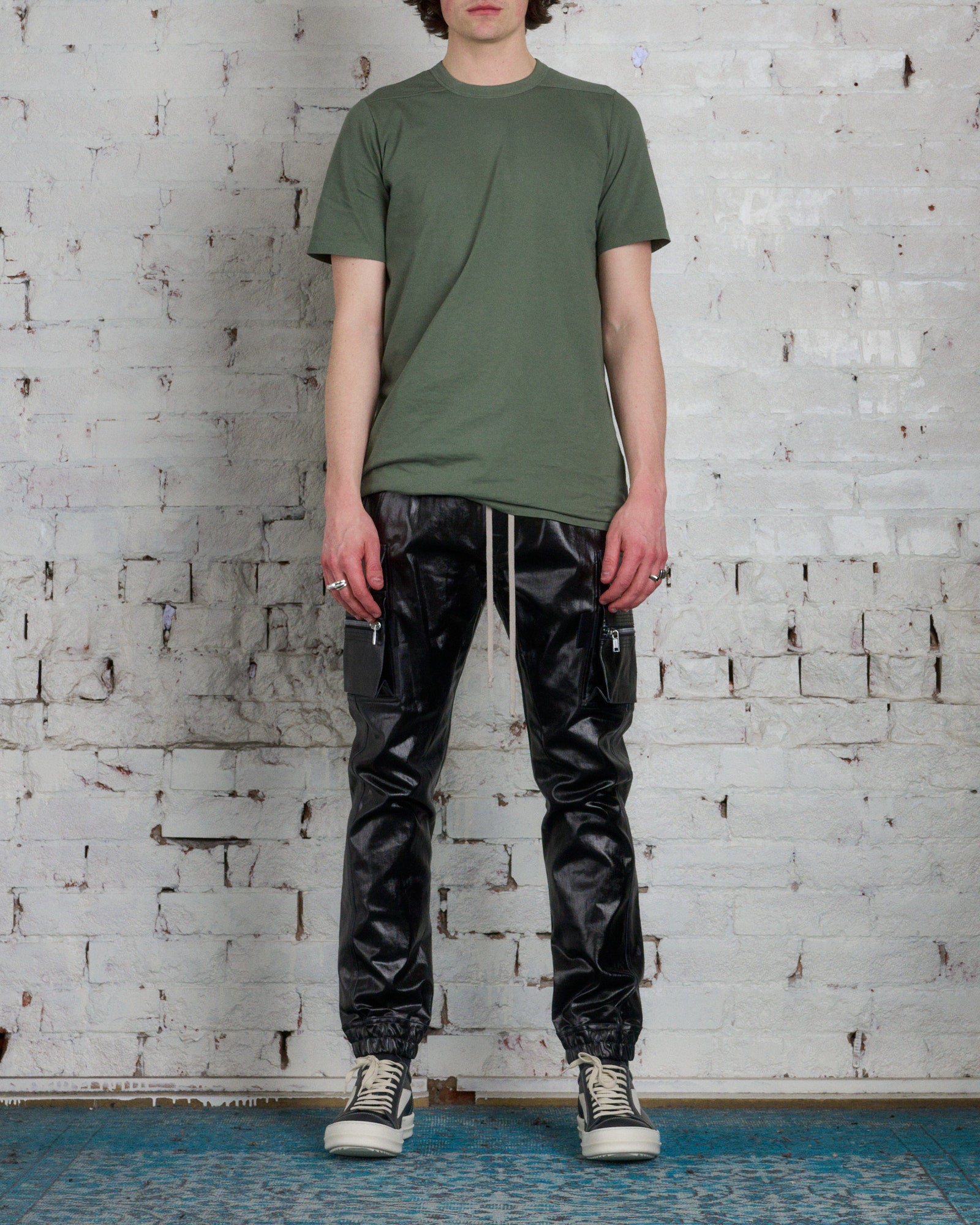 Rick Owens Mastodon Cargo Pant SLQ Denim Black – LESS 17