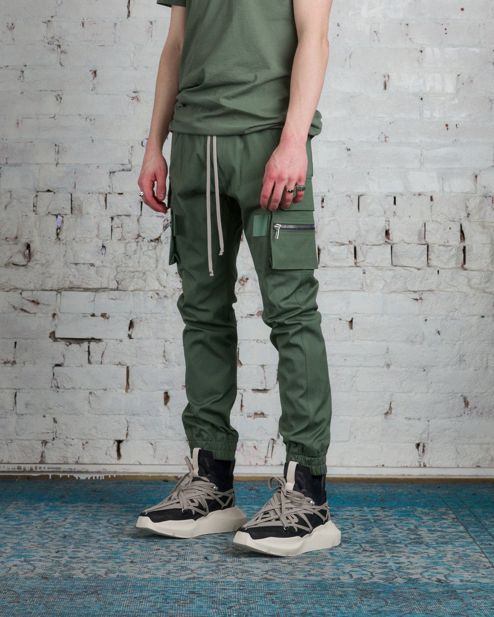 Rick Owens Mastodon TE Cargo Pant Moss – LESS 17