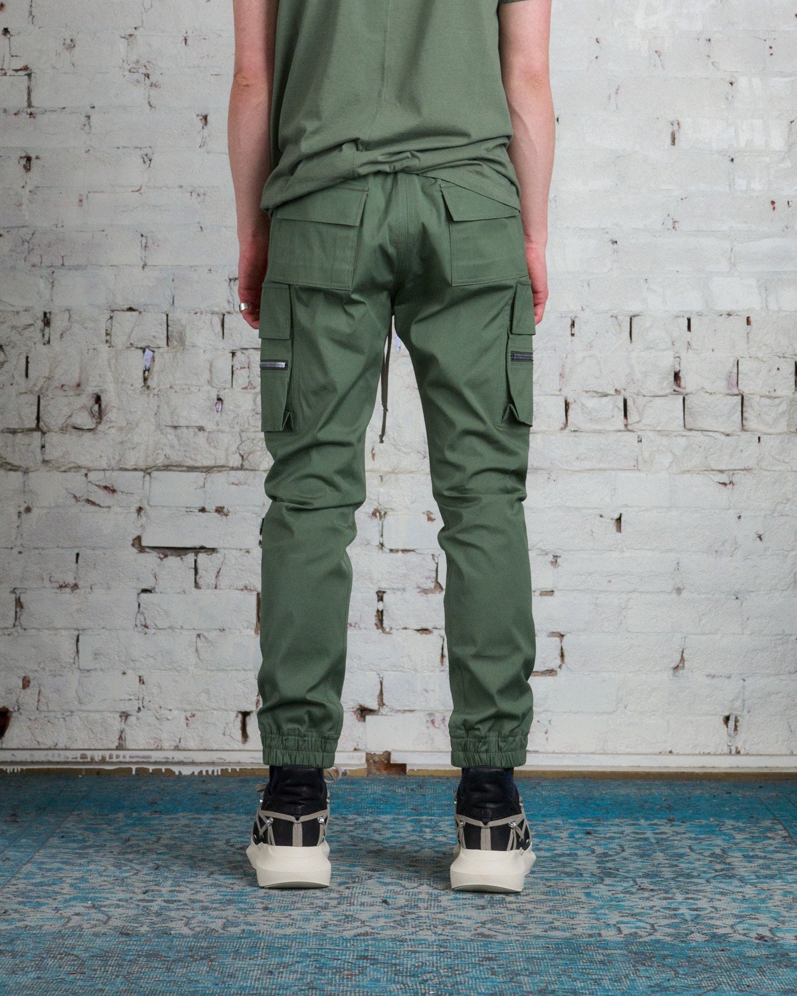 Rick Owens Mastodon TE Cargo Pant Moss