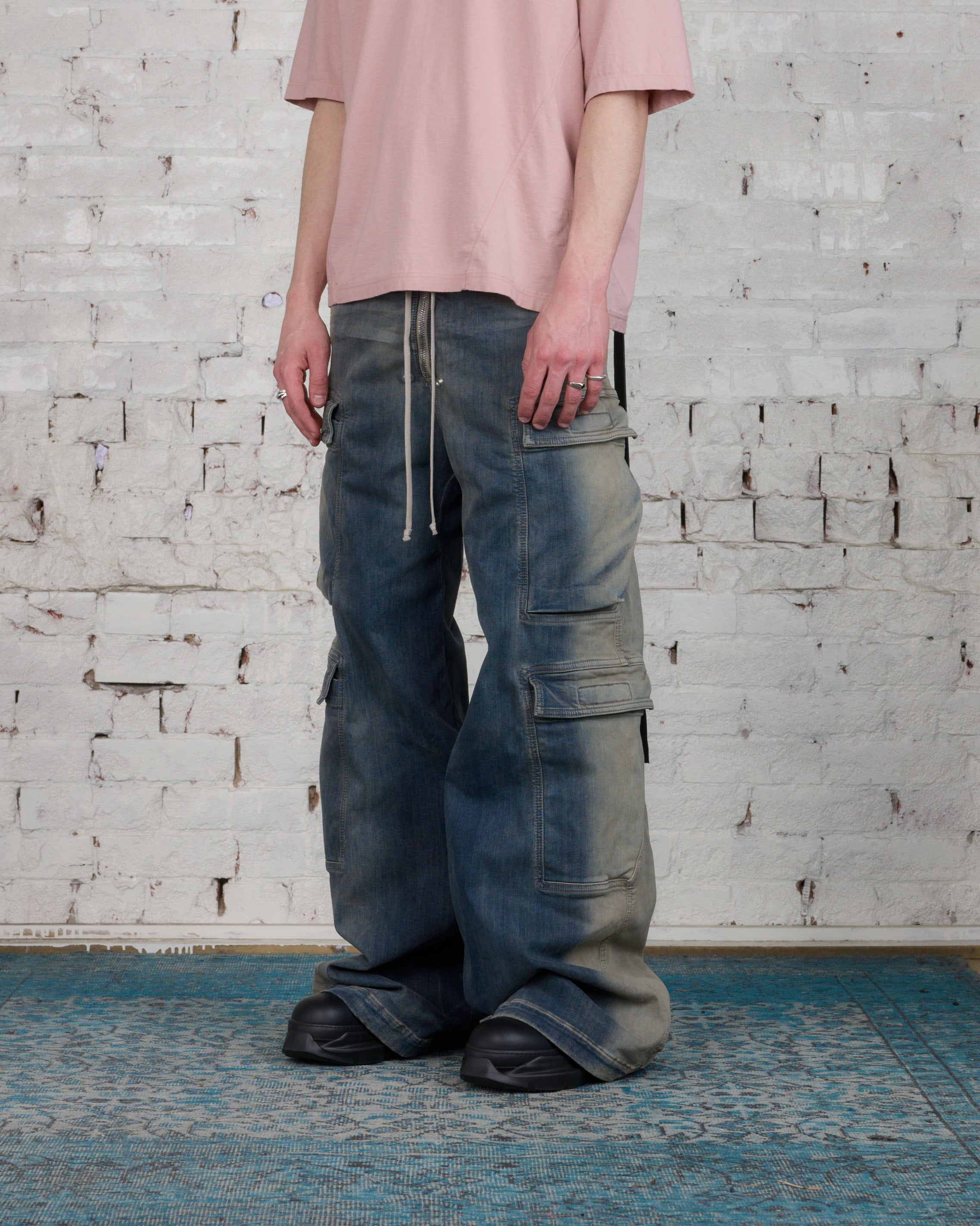 RICK OWENS JUMBO BELA CARGO PANTS - ワークパンツ