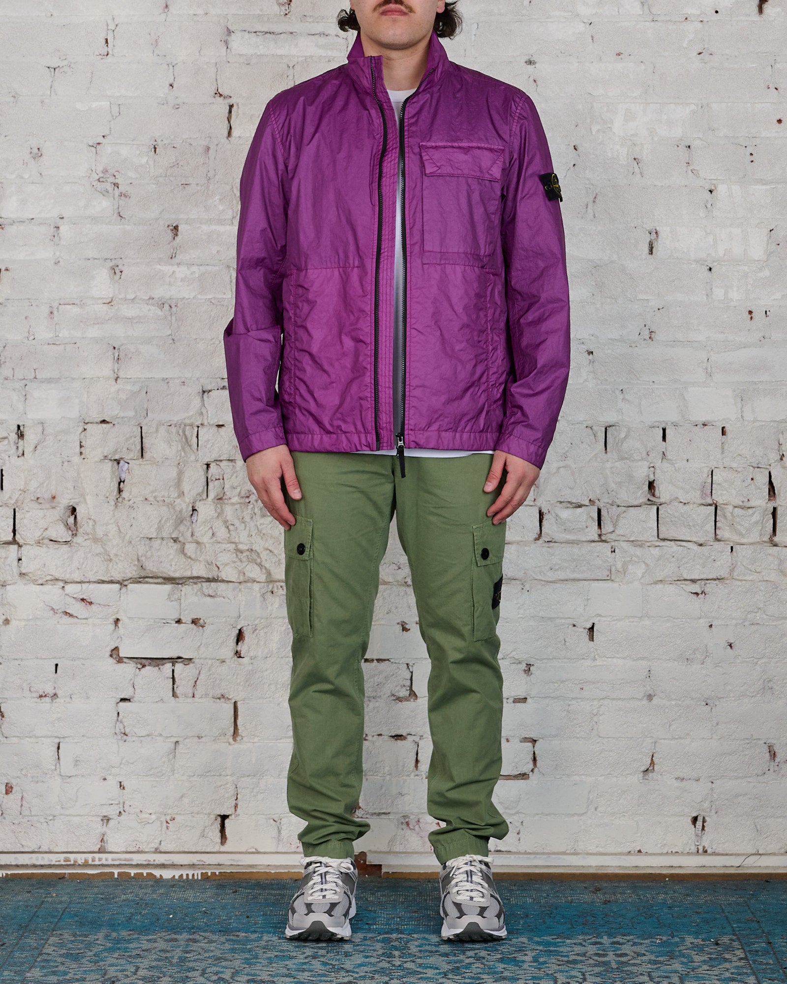 Stone Island Membrana 3L-TC Jacket Magenta