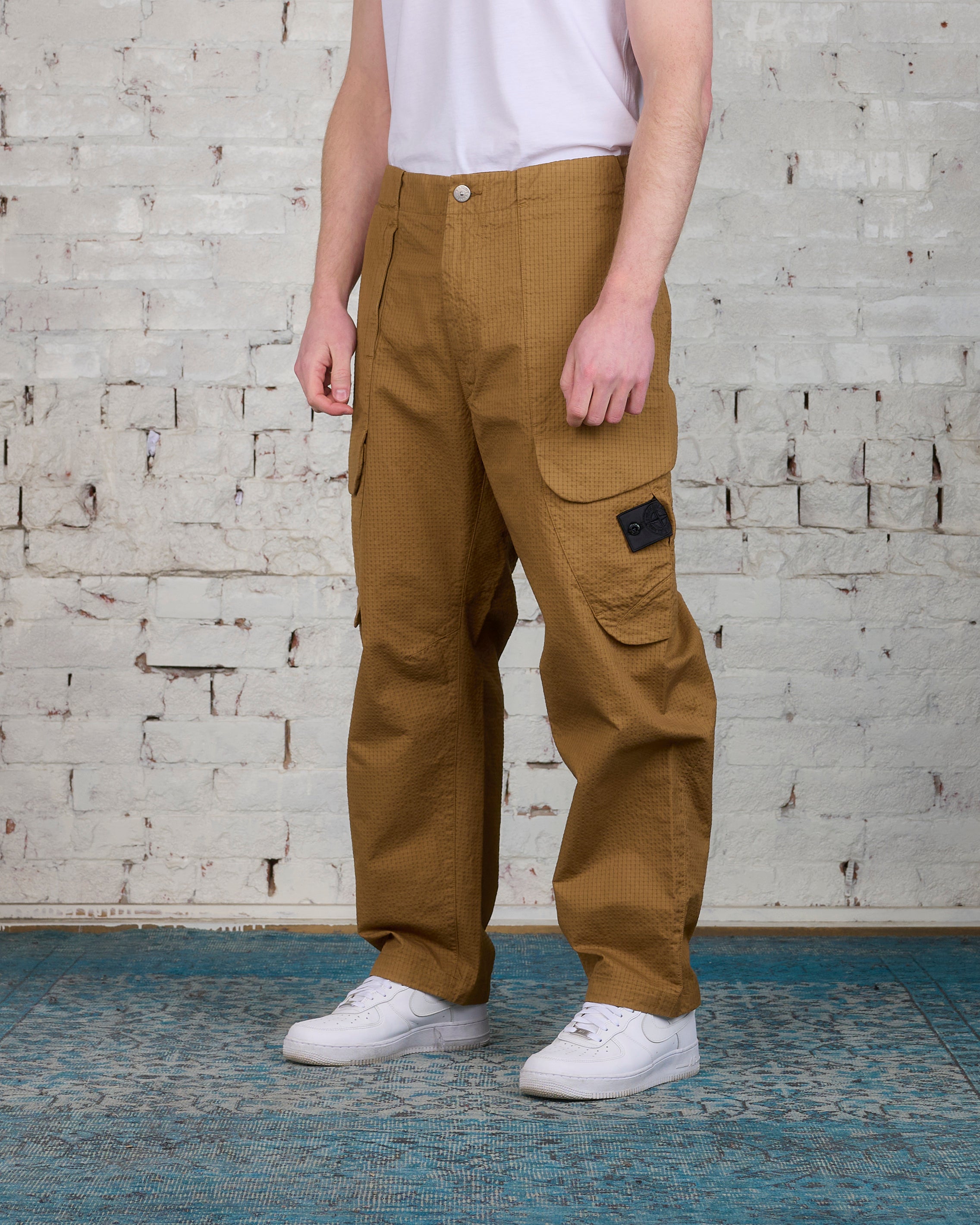 Stone Island Shadow Project Cargo Zip Pant Brown – LESS 17