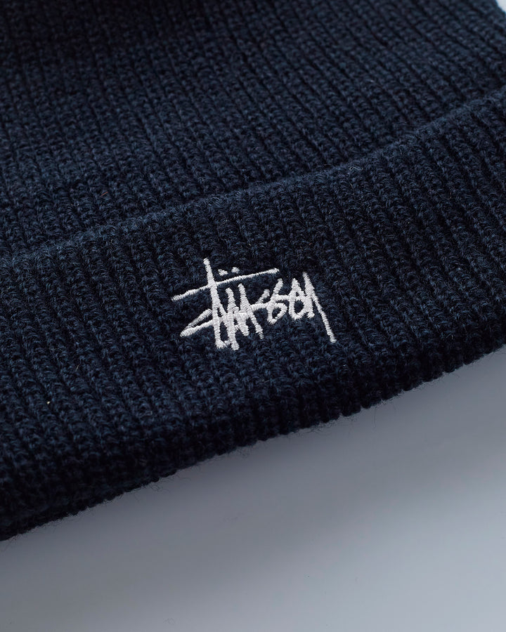 Stussy Basic Cuff Beanie Black