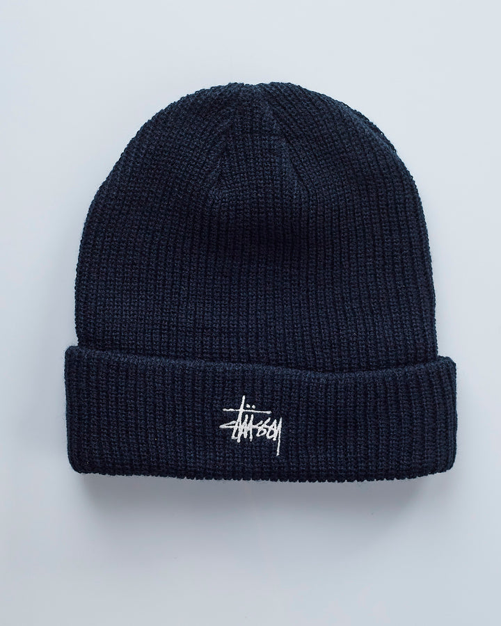 Stussy Basic Cuff Beanie Black