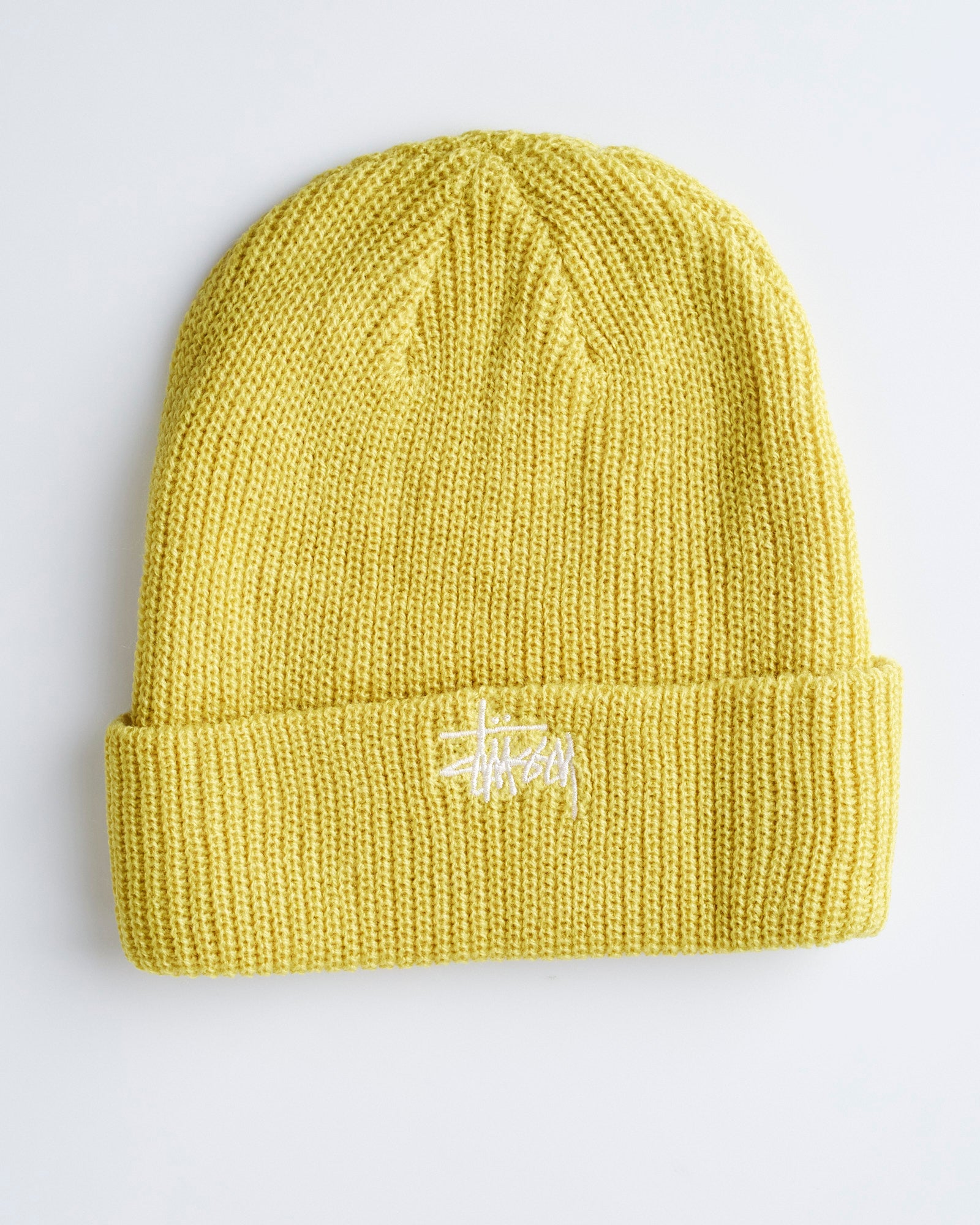 Stussy yellow discount beanie