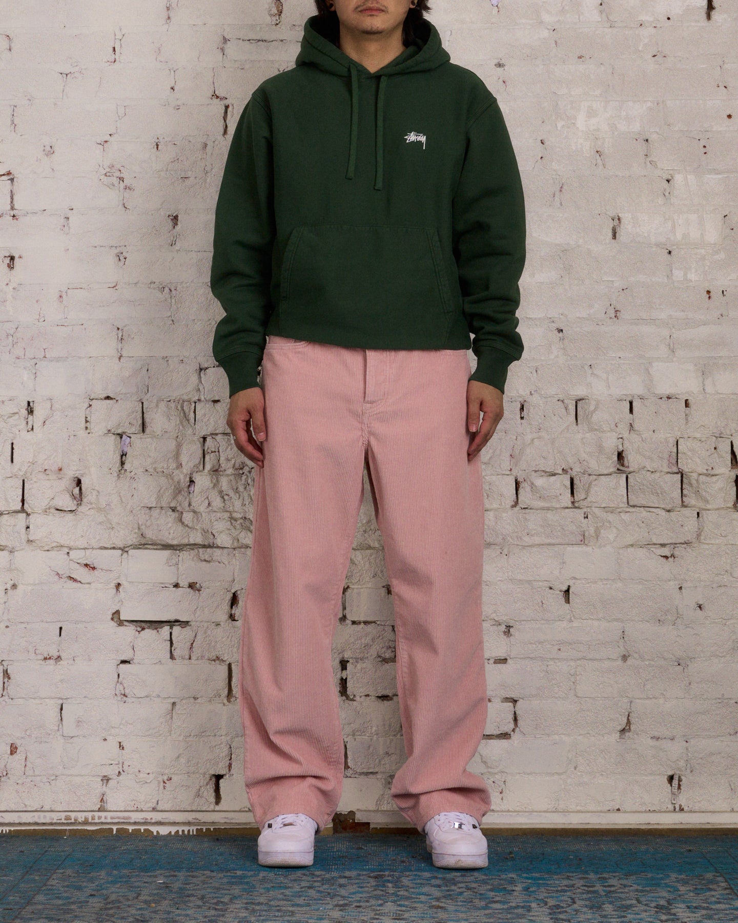 Stussy Corduroy Big Ol' Jeans Washed Pink – LESS 17