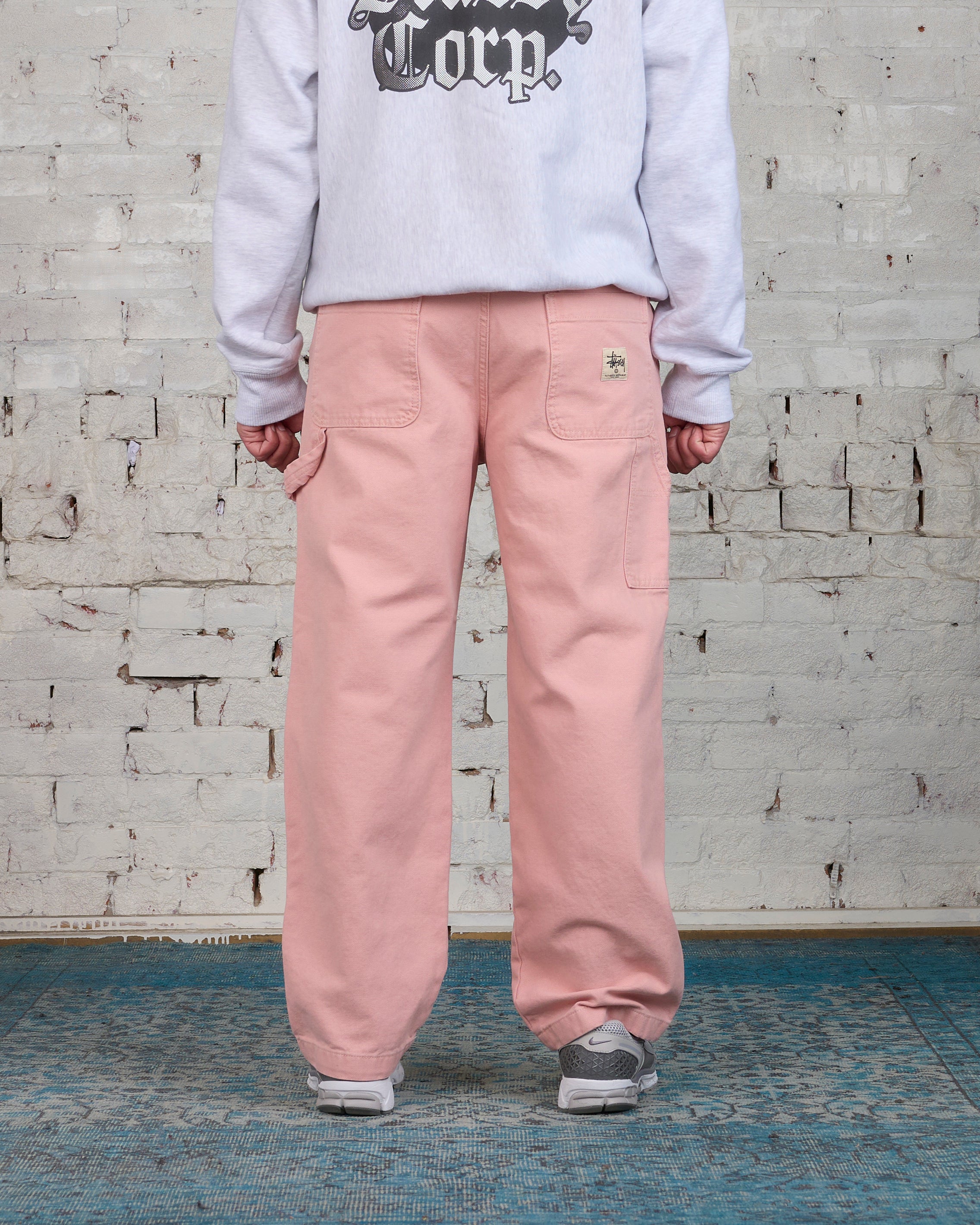 Stussy Canvas Work Pant Salmon