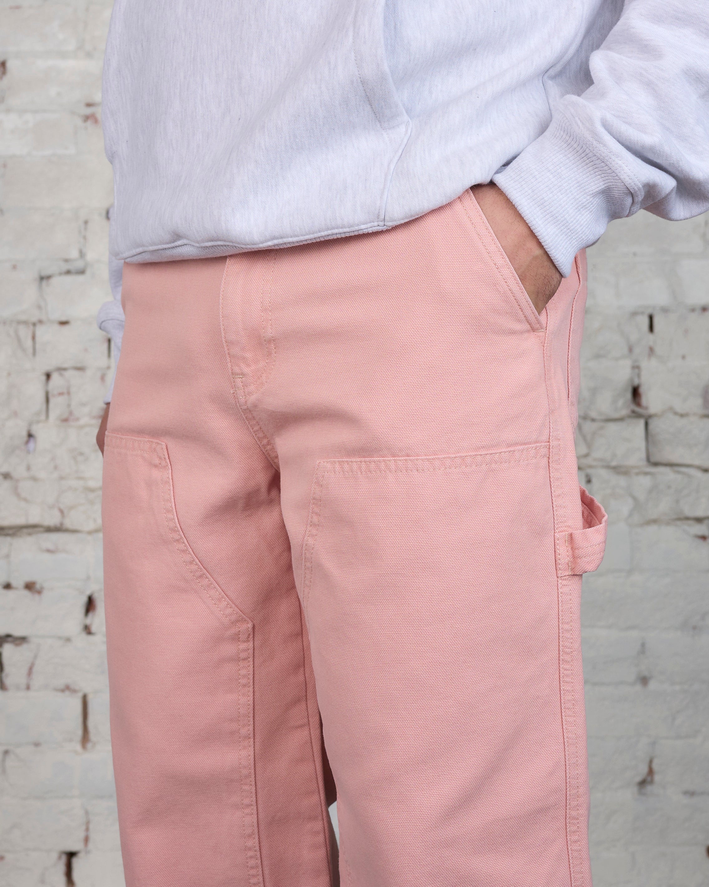 Stussy Canvas Work Pant Salmon