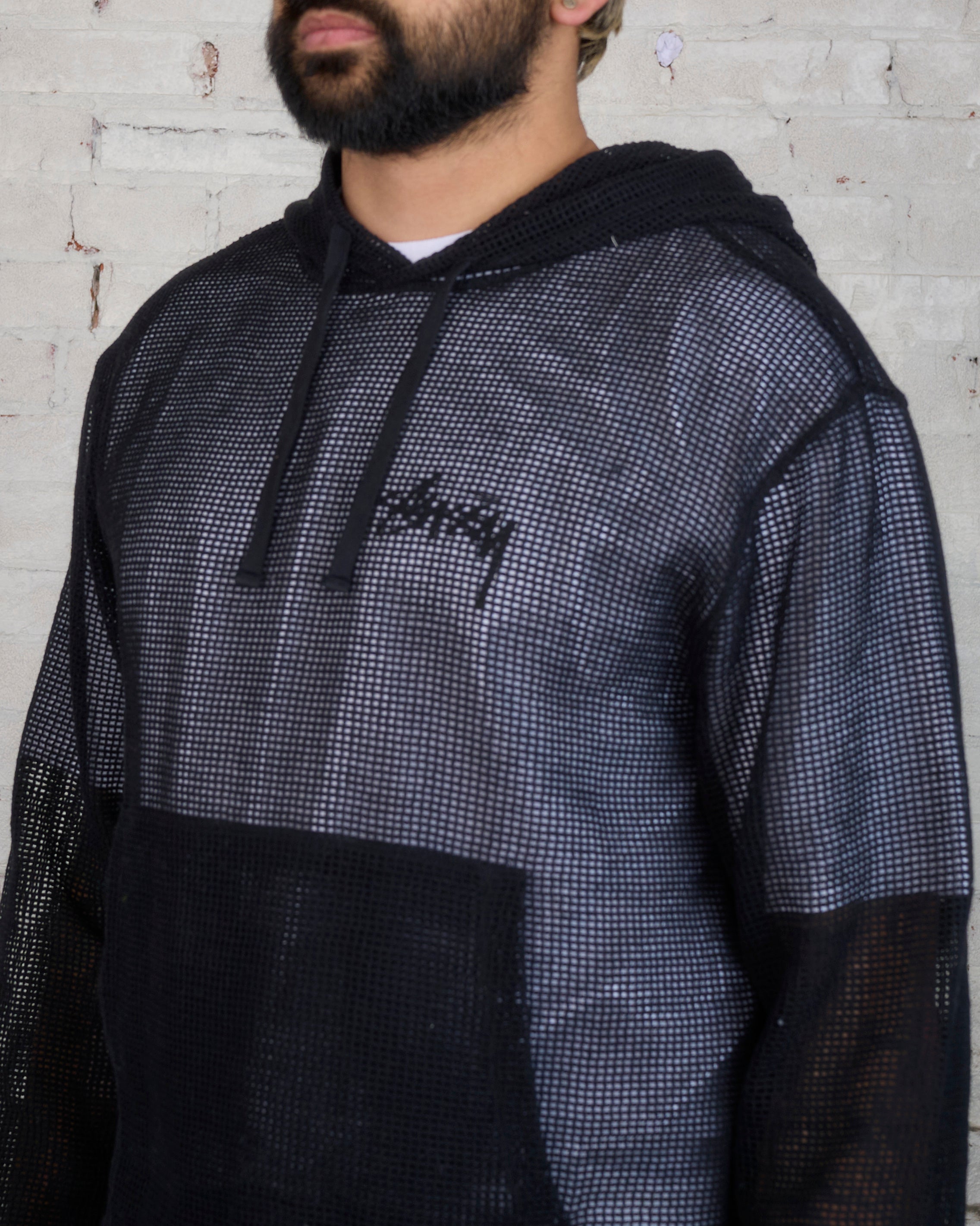 2024秋冬新作】 stussy COTTON 【深水光太着用】 HOOD MESH