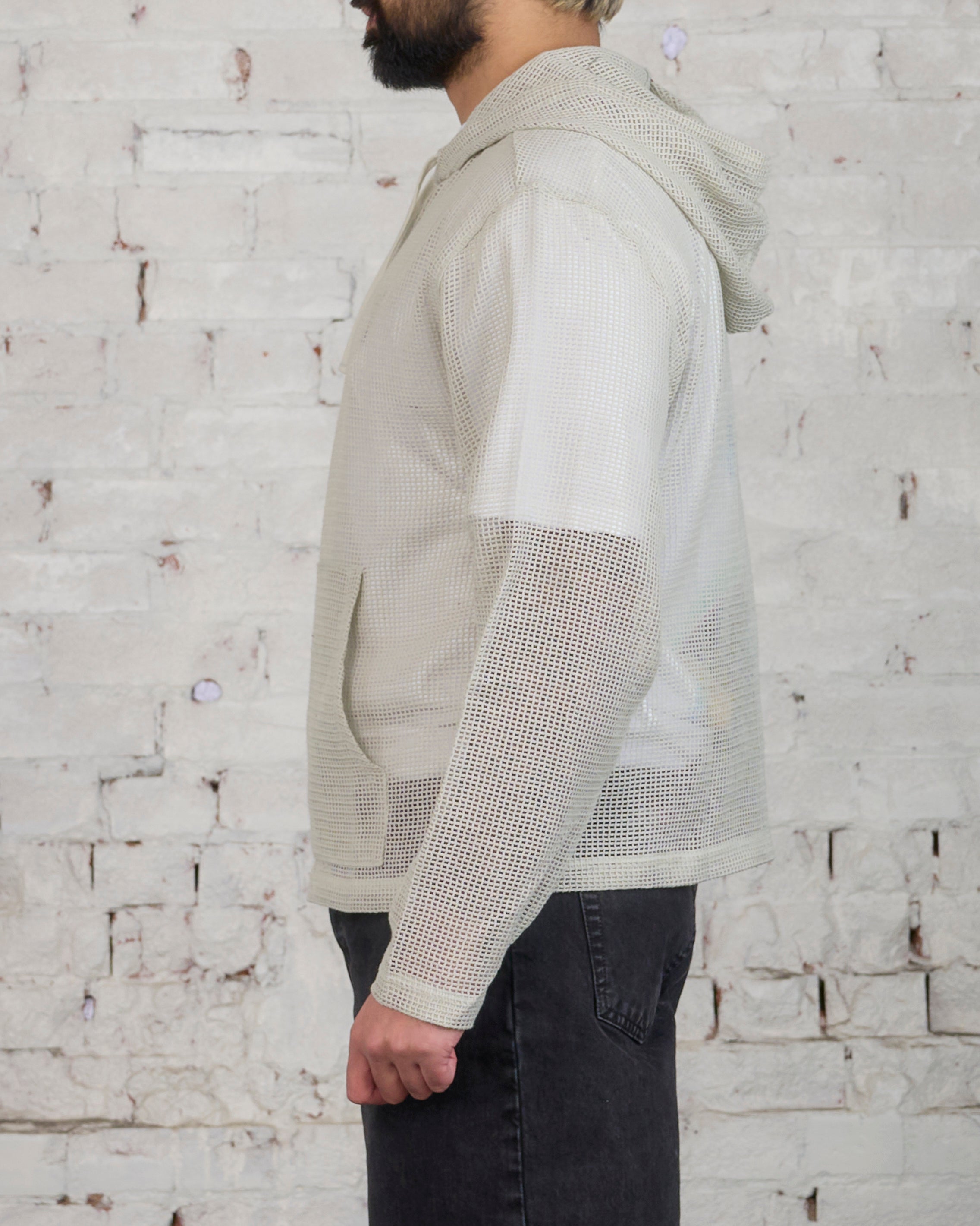 Cotton 2025 mesh hoodie