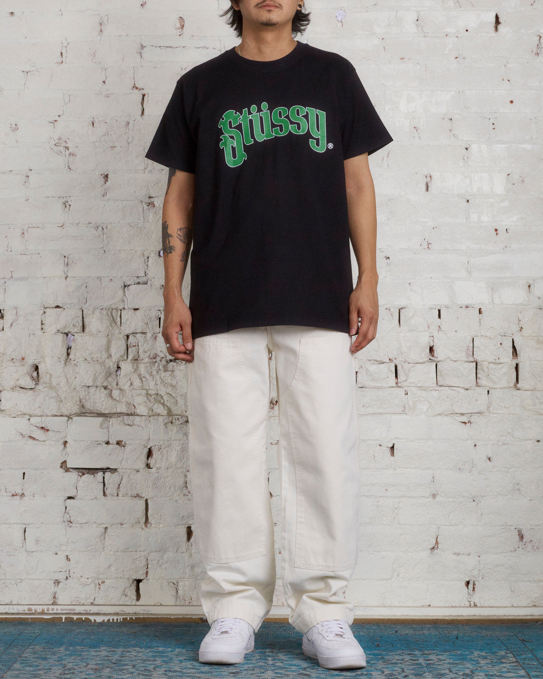 Stussy Double Knee Canvas Work Pant Bone – LESS 17