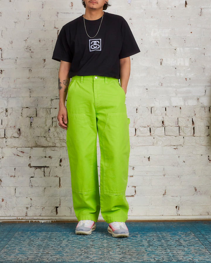 Stussy Dyed Canvas Work Pant Neon
