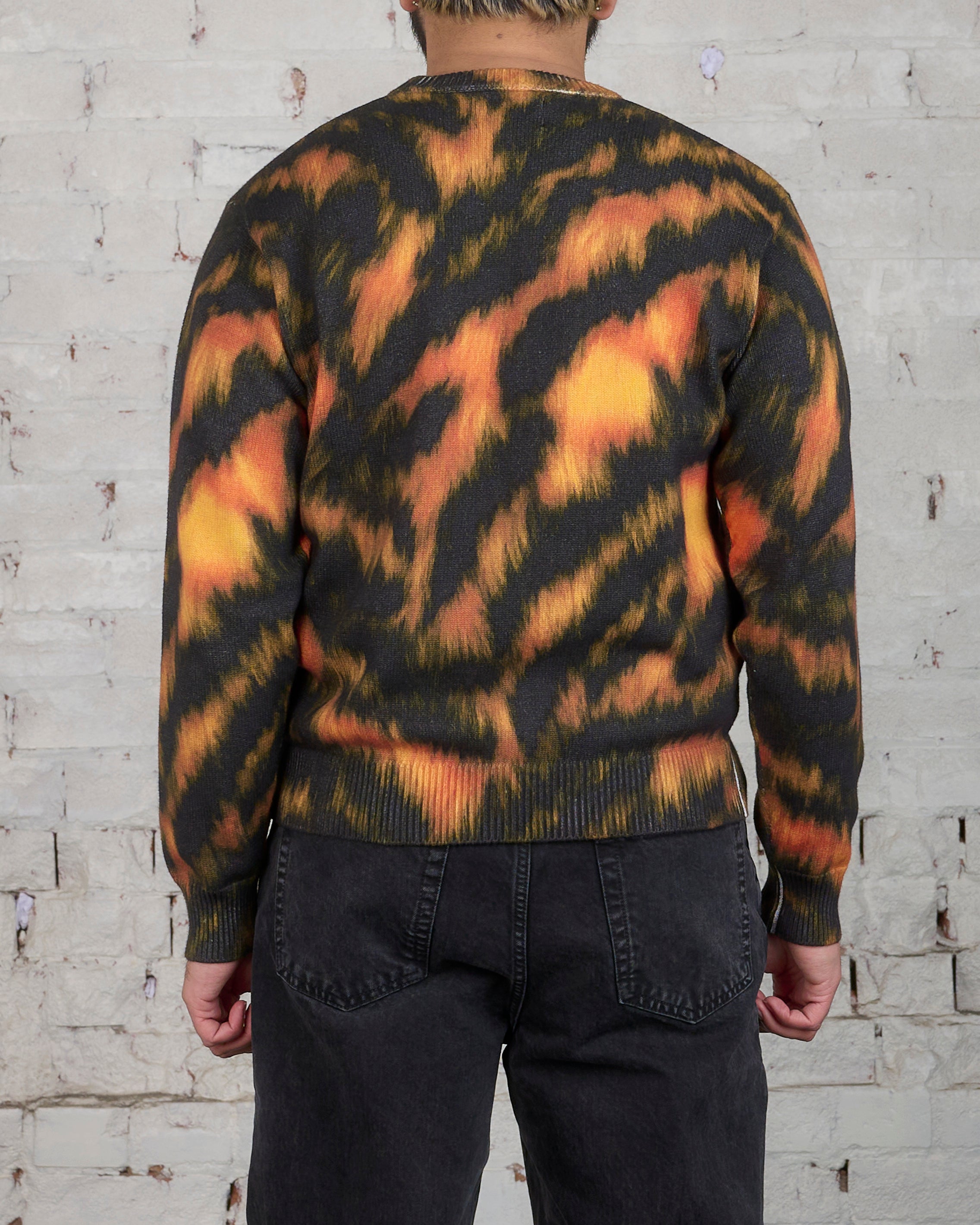 Stussy Printed Fur Sweater Tiger – LESS 17