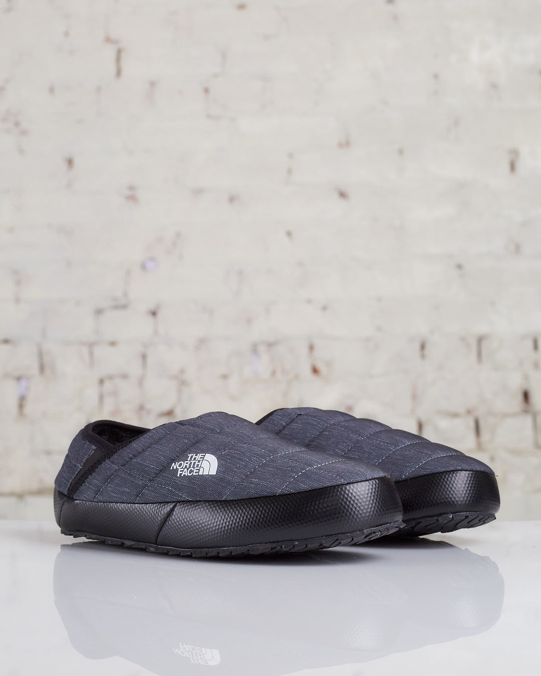 The North Face Men's ThermoBall™ Traction Mule V Phantom Grey Heather Print/TNF Black