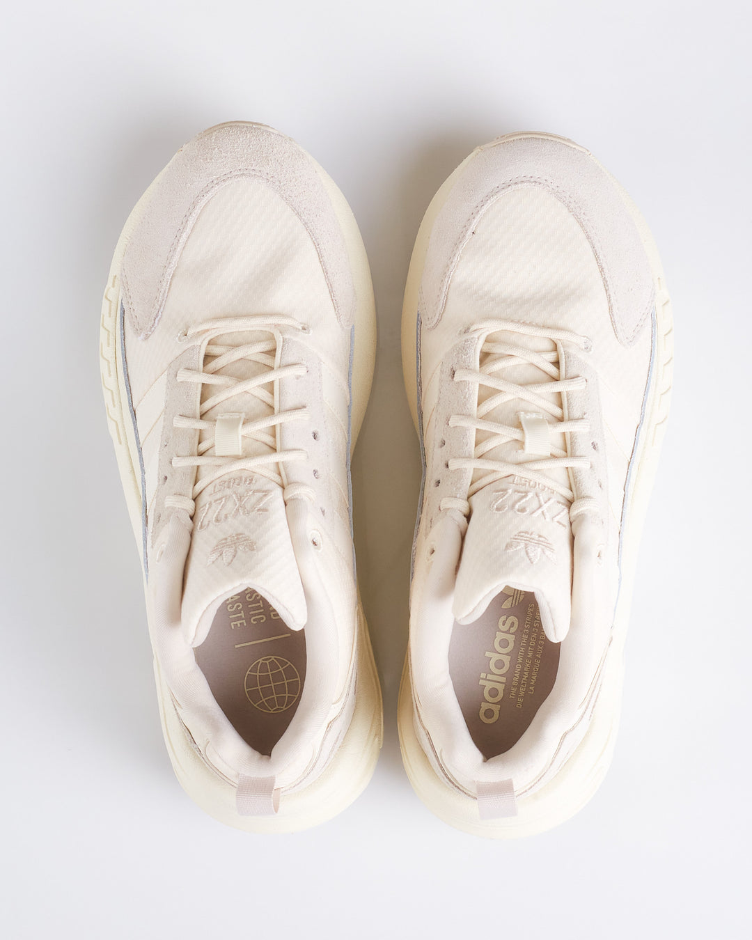 adidas Men's ZX 22 BOOST Cream White / Cream White / Bliss