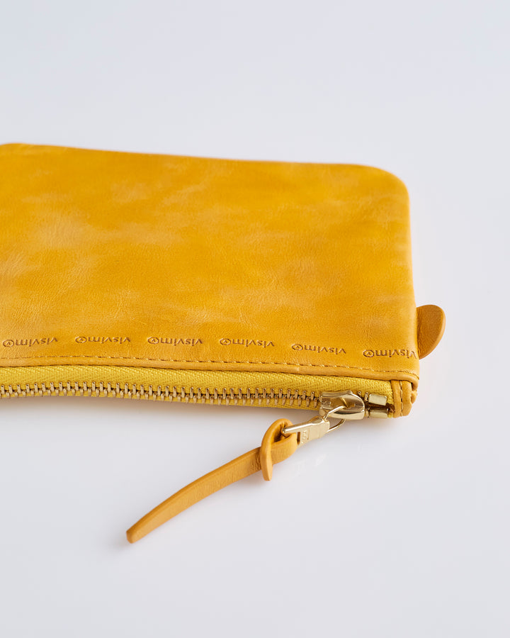 visvim Leather Essentials Case Yellow