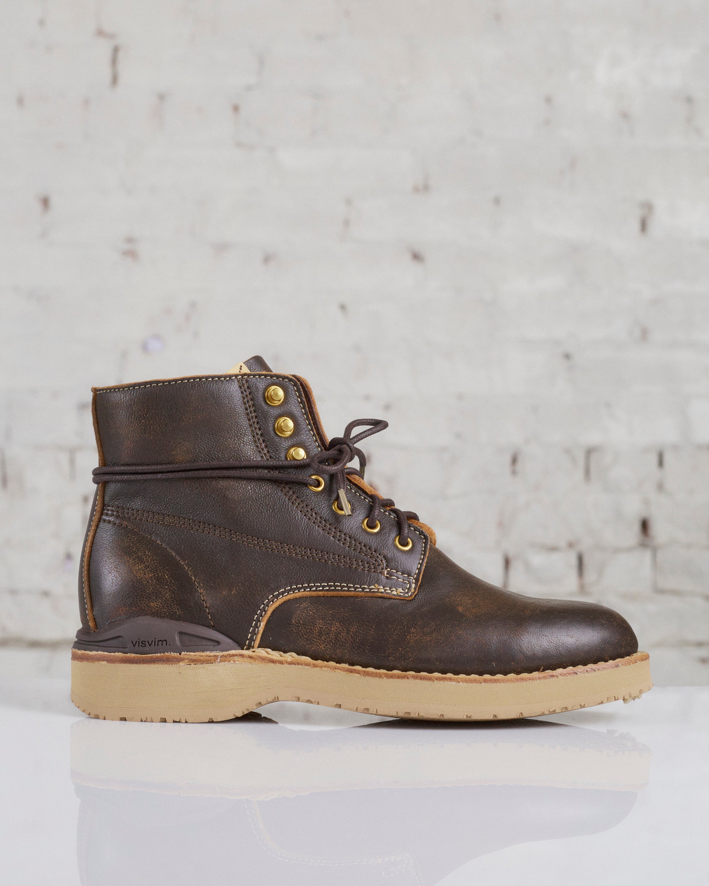 visvim VIRGIL BOOTS-FOLK (KNGR) DK.BROWN www.krzysztofbialy.com